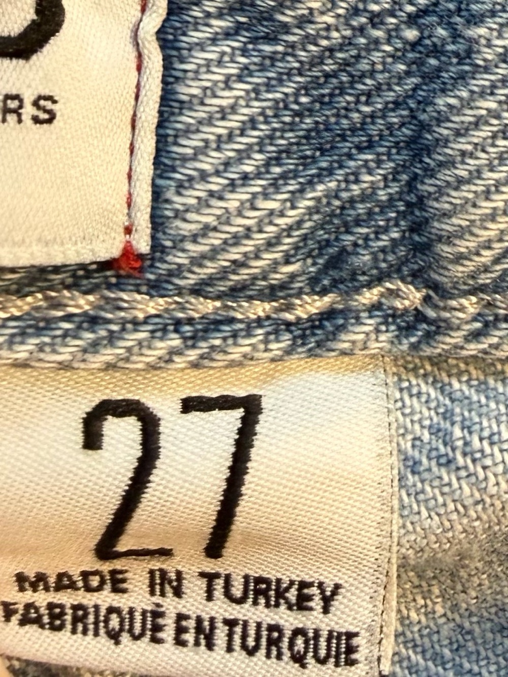 BDG Urban Outfitters High Rise Baggy Jeans Light Wash — Size 27 with 29” Inseam - Picture 5 of 10